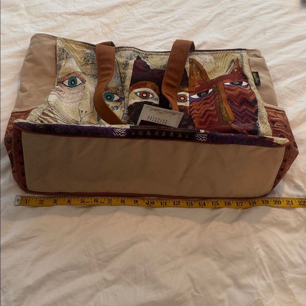 Laurel Burch NWT 🔥sale🔥Ancentral cats. Oversized bag - Picture 9 of 12